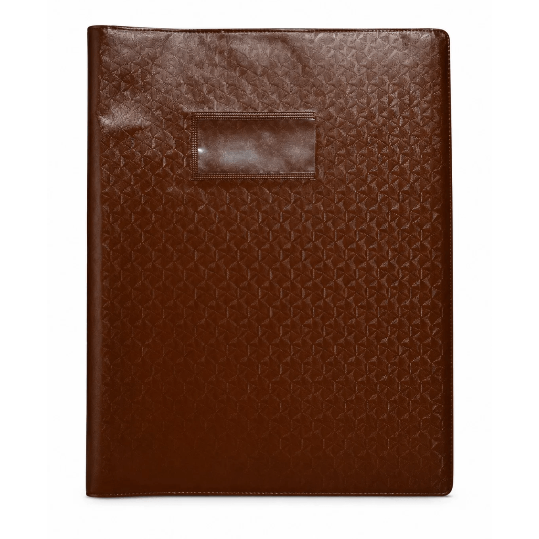 Protège-cahier A4 marron