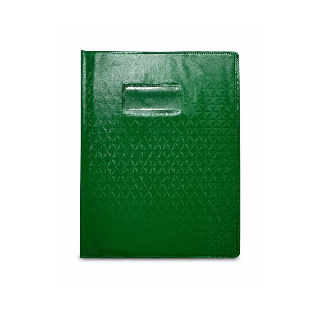Protège-cahier petit format vert