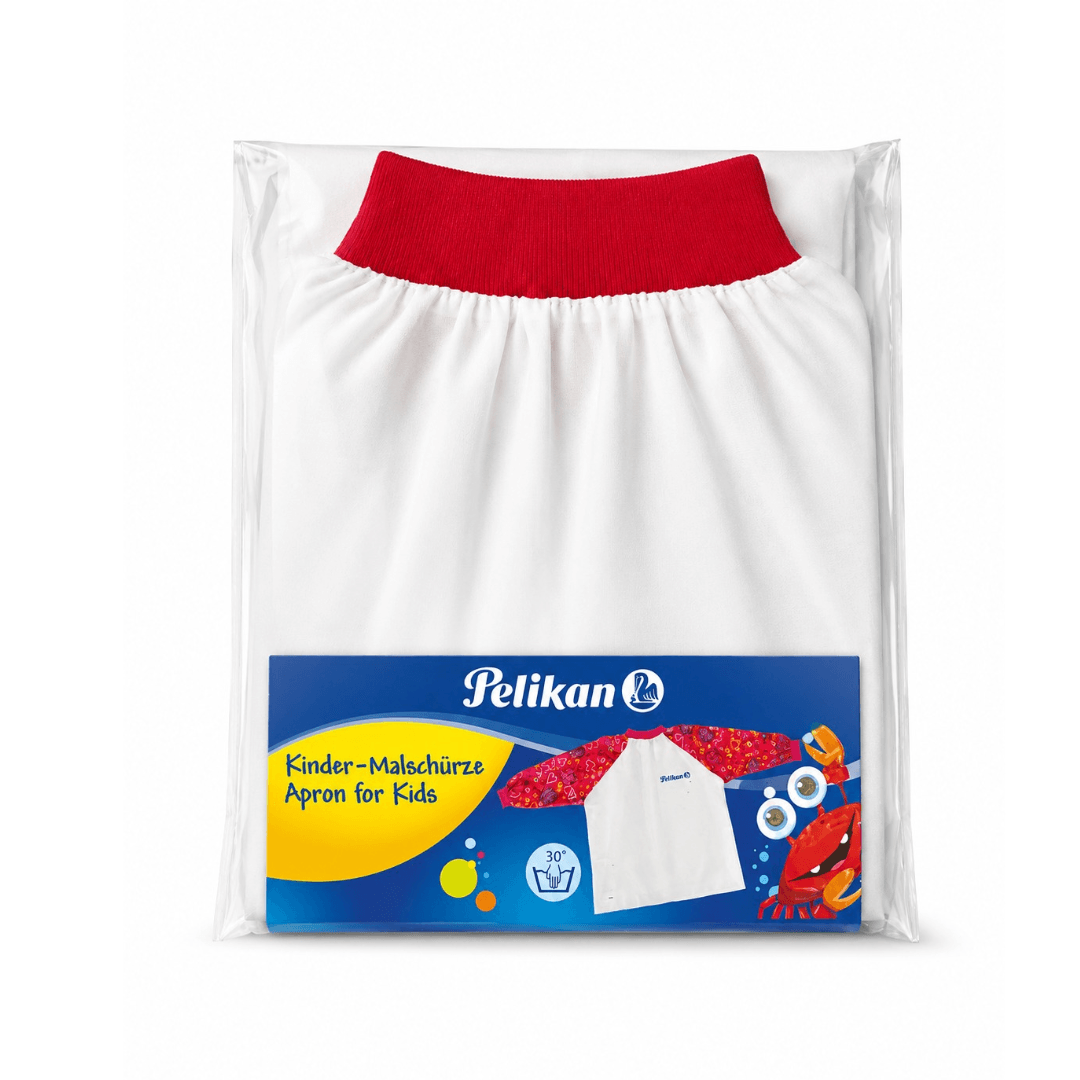 Tablier de peinture rouge