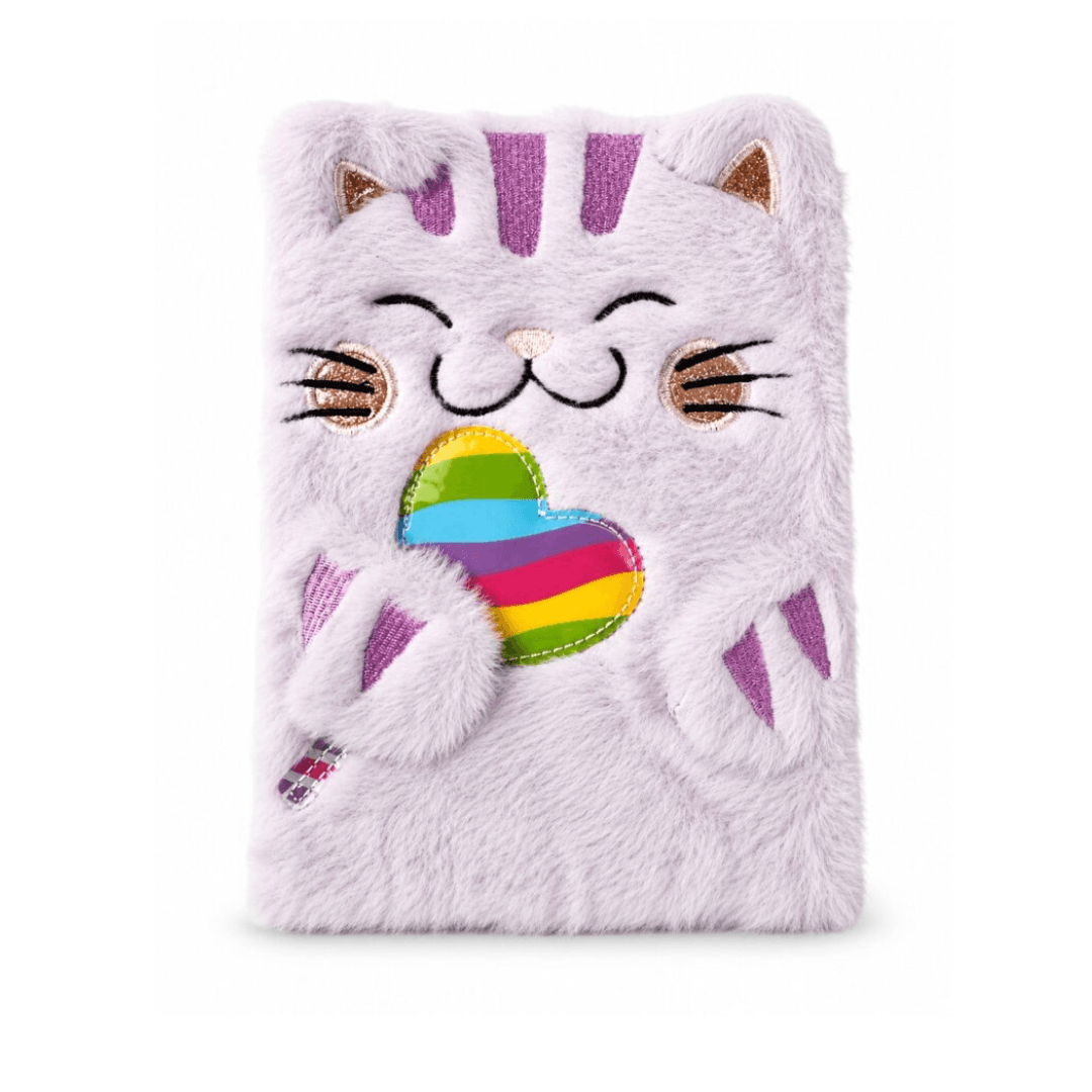 Carnet de notes peluche motif animaux