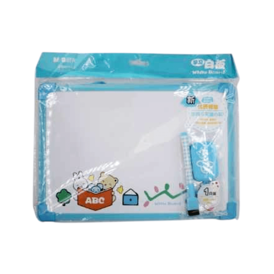 Ardoise blanche effaçable à sec M&G 20 x 29cm + accessoires