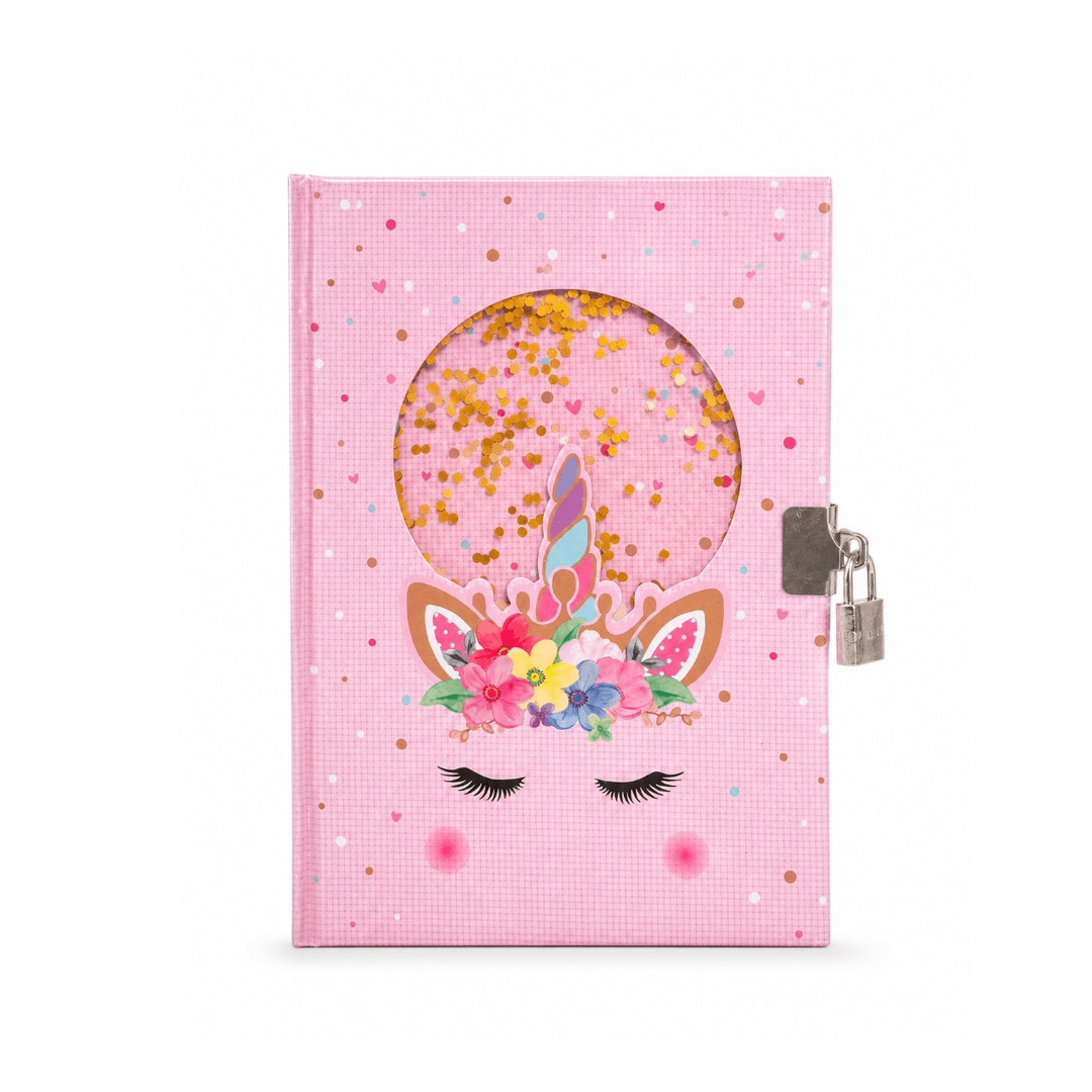 Carnet de notes avec serrure et clé
