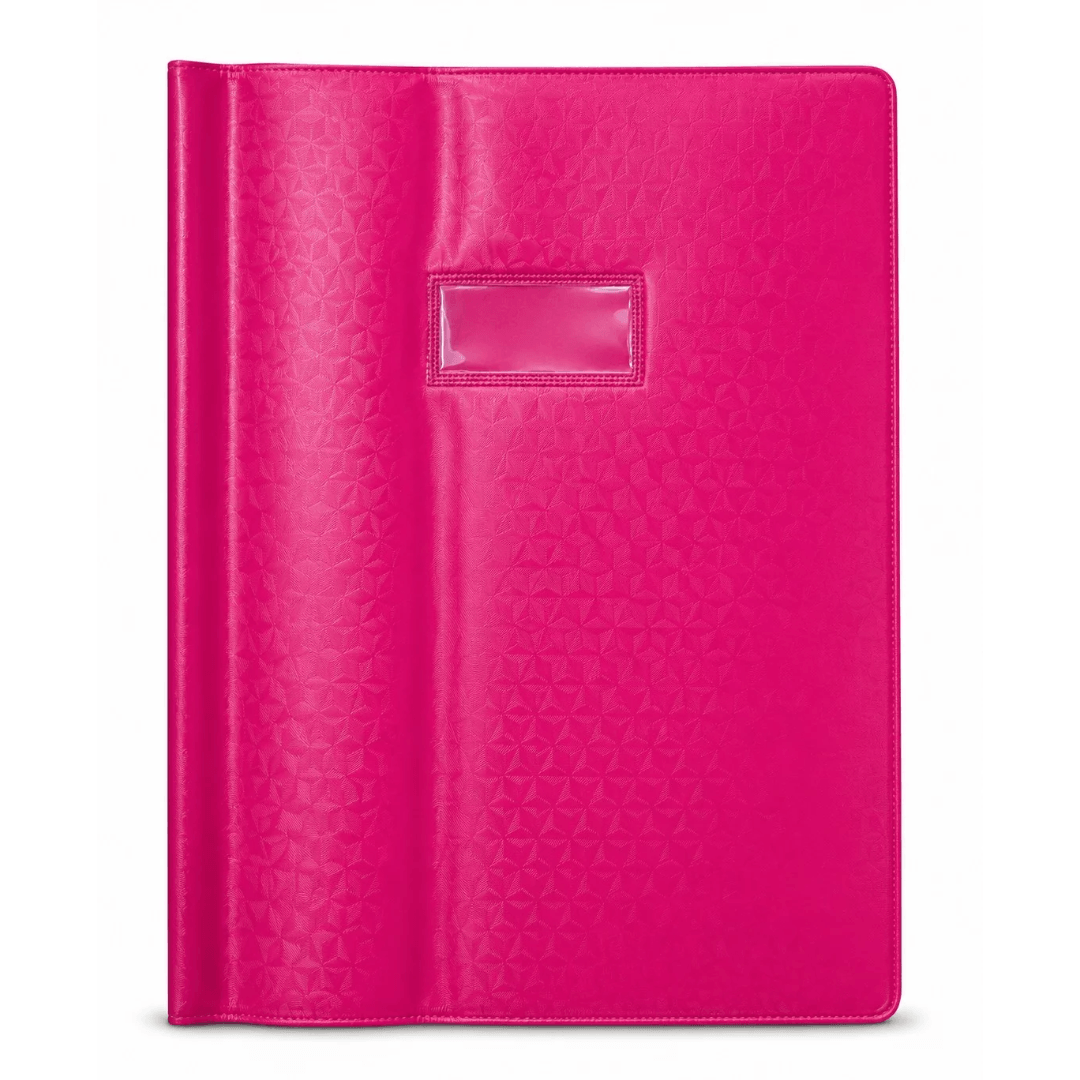 Protège-cahier A4 rose