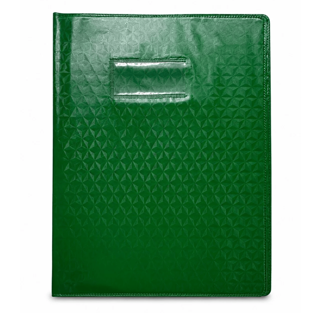 Protège-cahier A4 vert
