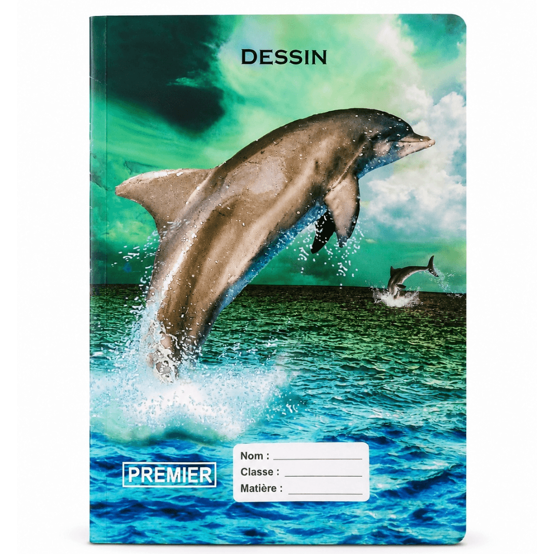 Cahier de dessin 24 × 32 cm - 16 pages