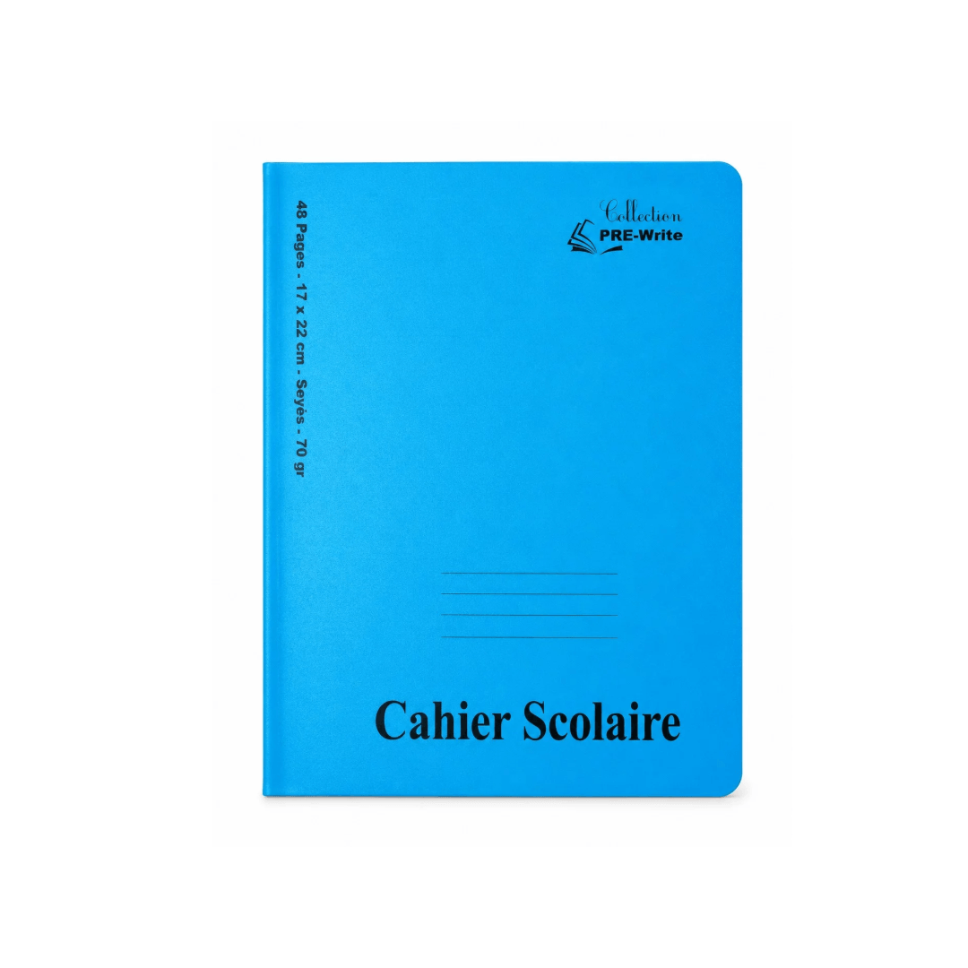 Cahier petit format grands carreaux 48 pages