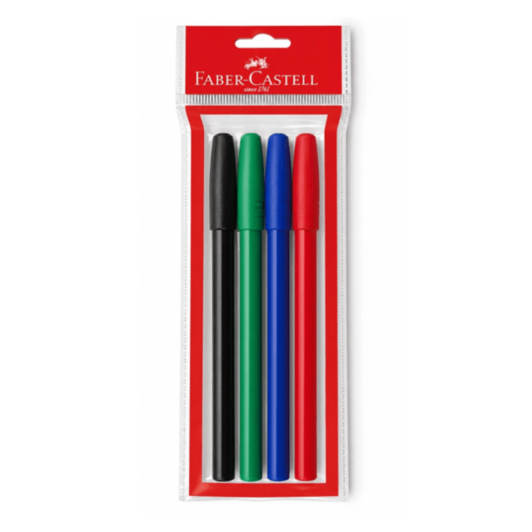 Stylos 4 couleurs assorties