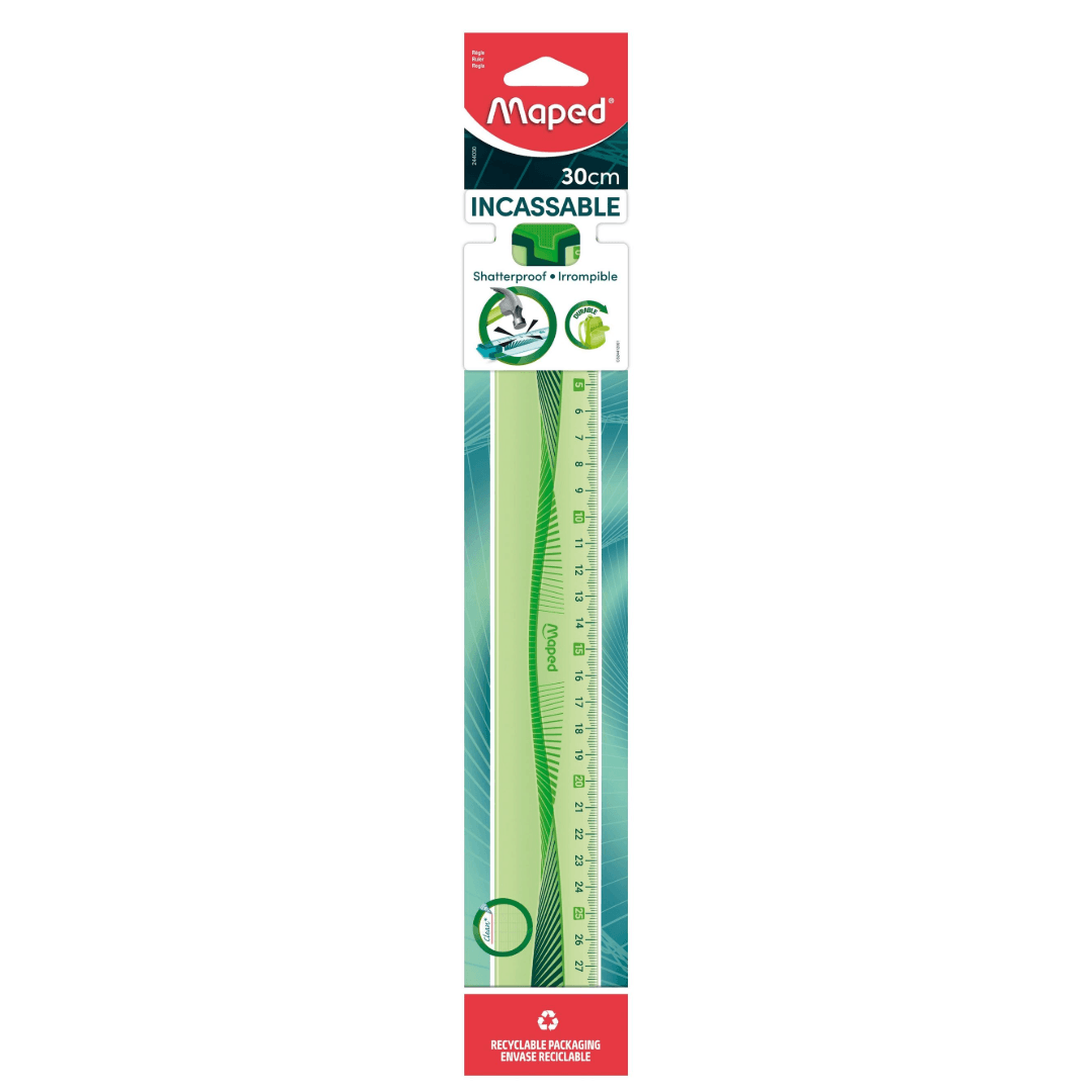 Règle plate incassable 30cm Maped Flex