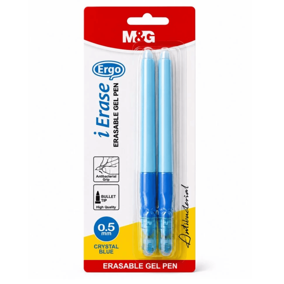 Stylo gel effaçable bleu Cris pointe 0,5 mm