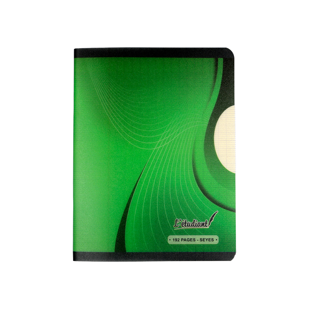 Cahier polypro L'Étudiant petit format 192 pages