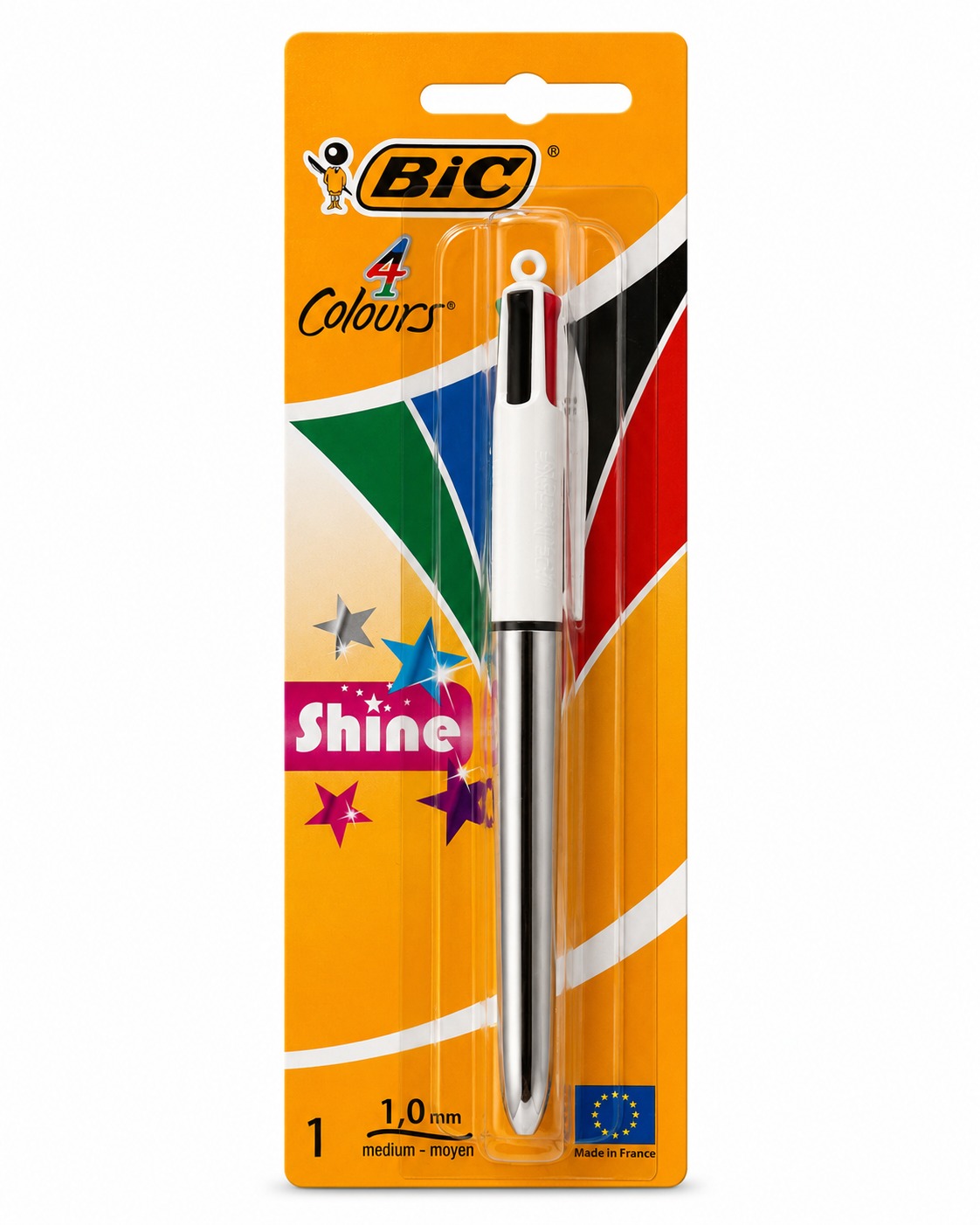 Stylo 4 couleurs Shine
