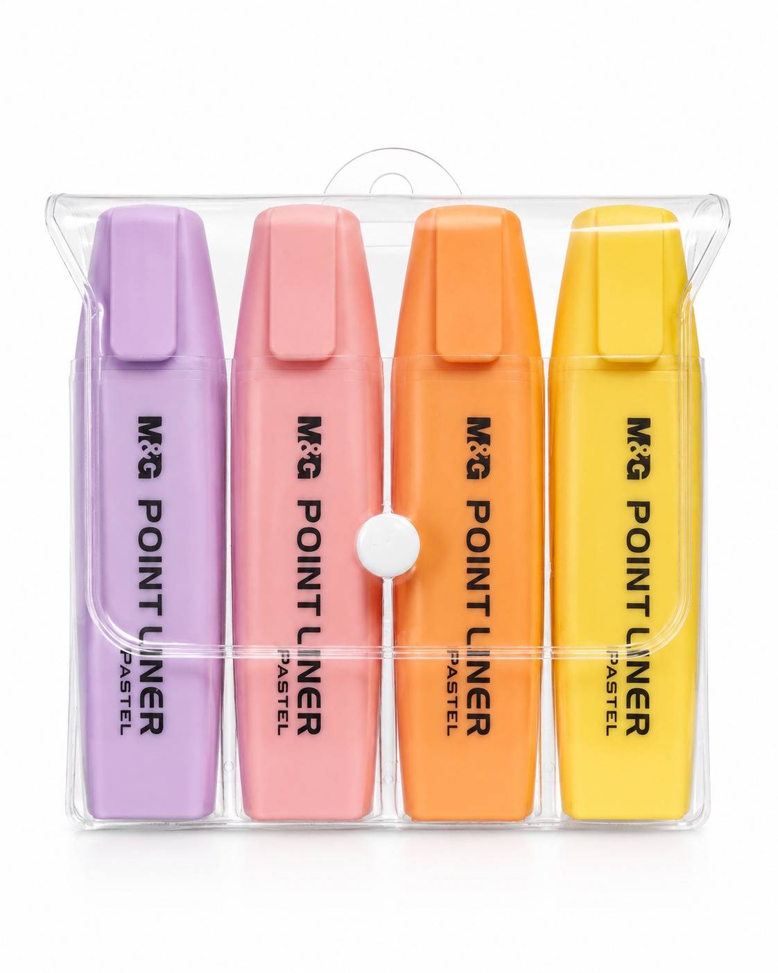 Surligneurs pastel 4 couleurs
