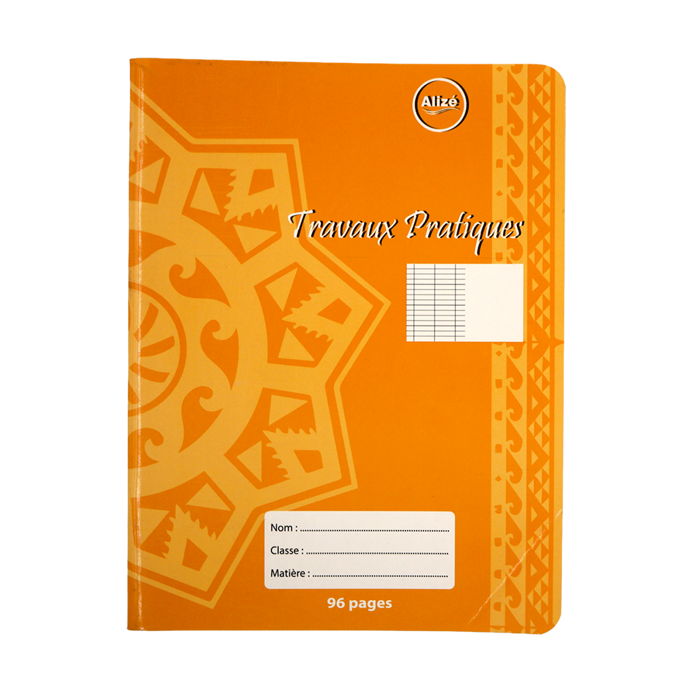 Cahier Alizé travaux pratique petit format 96 pages