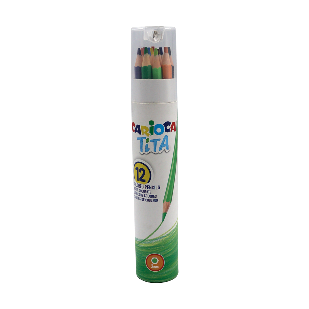 Crayons de couleur Tita Carioca 12 pièces