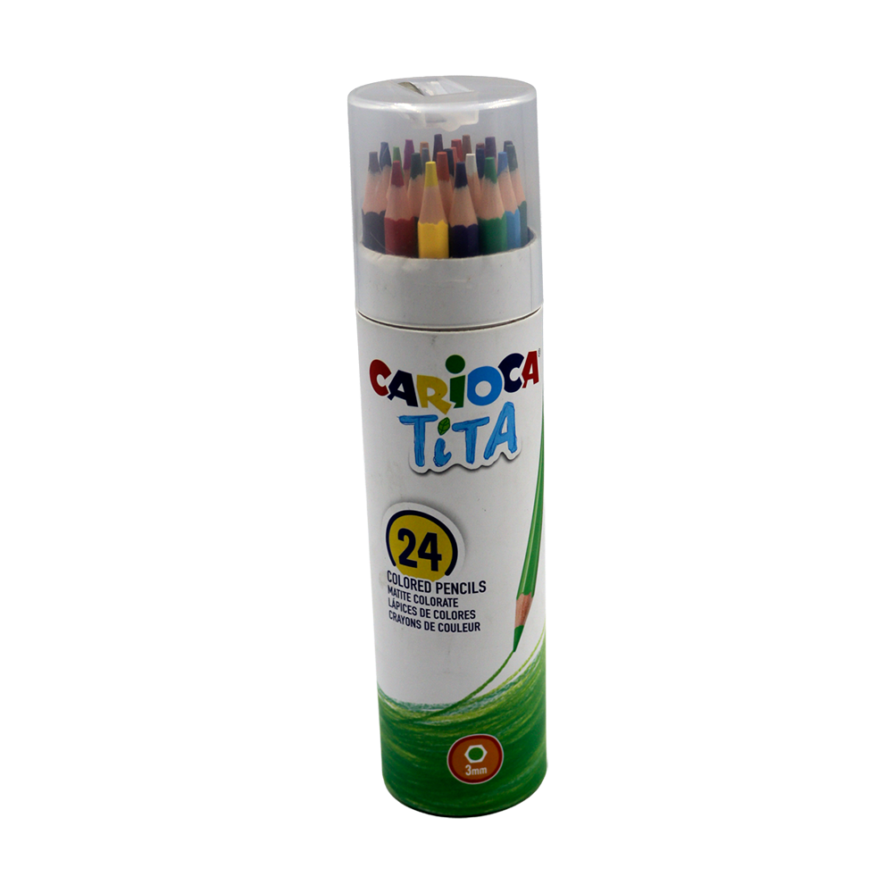 Crayons de couleur Tita Carioca 24 pièces