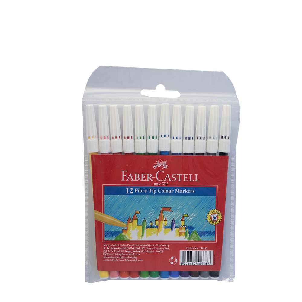 Feutres Connector Faber-Castell 15 couleurs