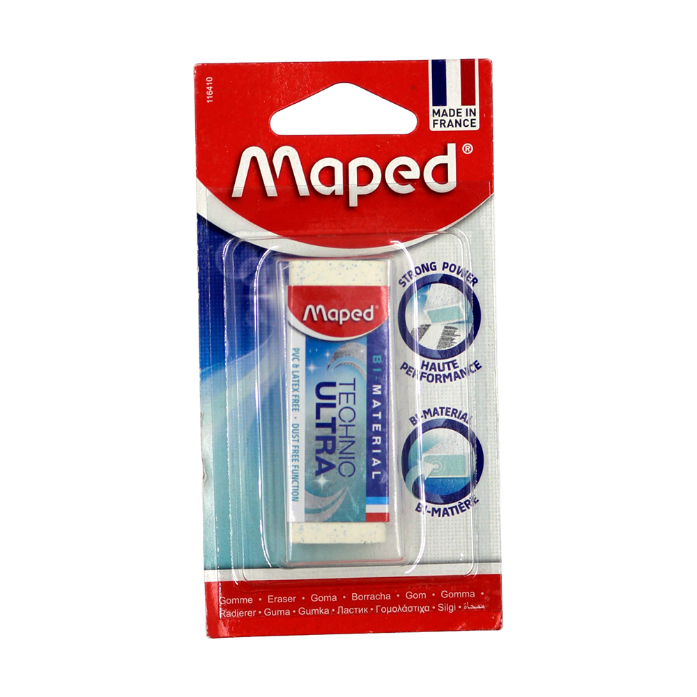 Gomme blanche Maped Technic Ultra blister