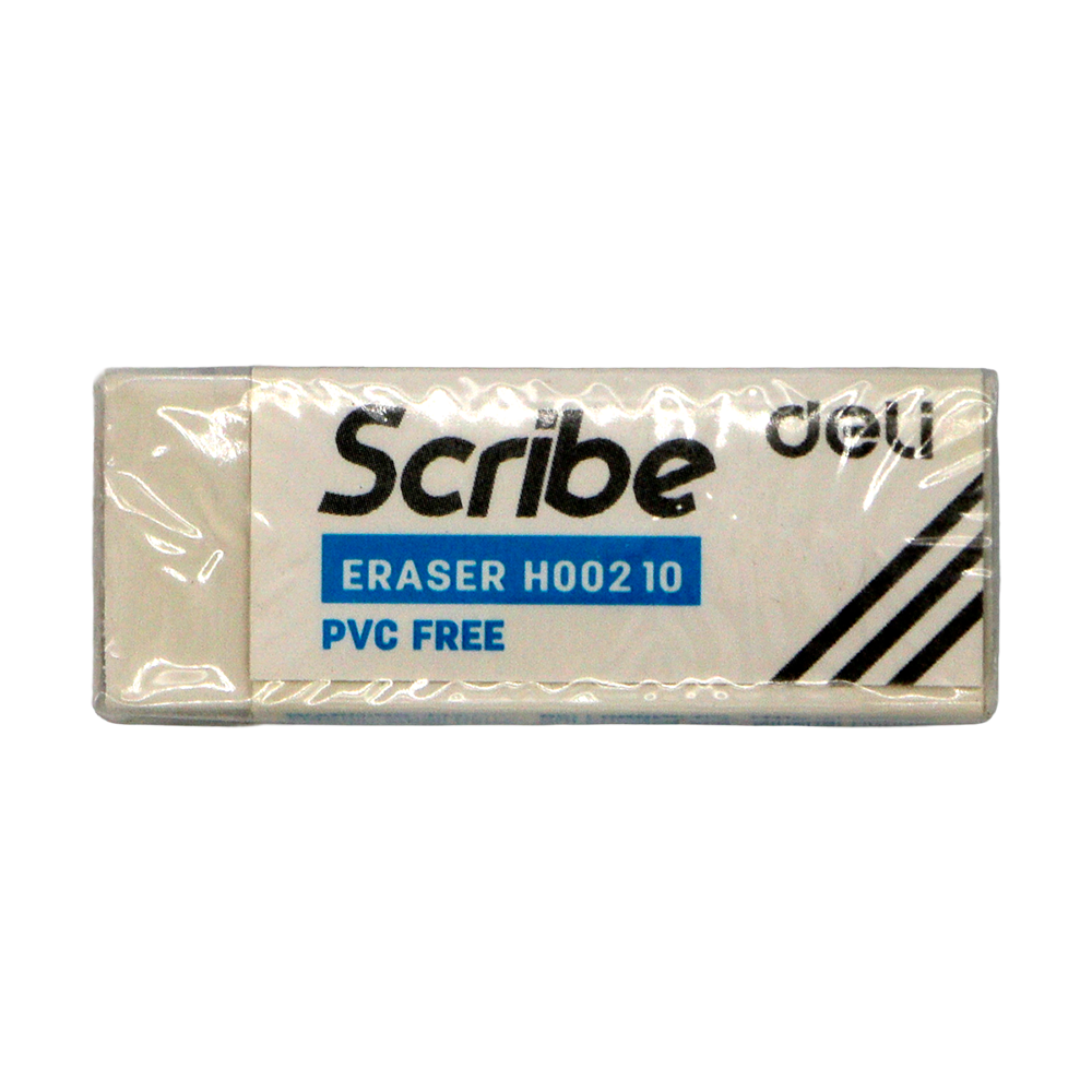 Gomme blanche Scribe Deli 54×20×10mm