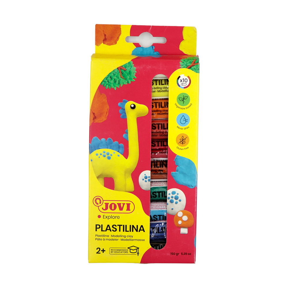 Pâte à modeler Jovi 10 pièces