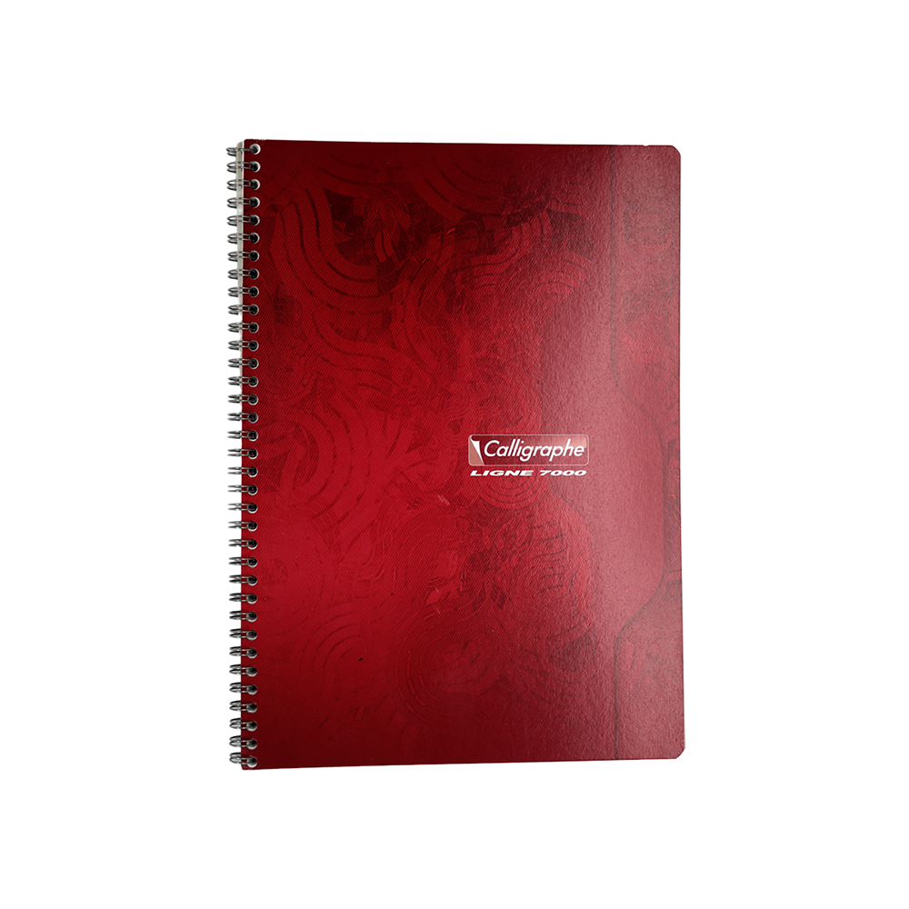 Cahier calligraphe spirales 100 pages A4