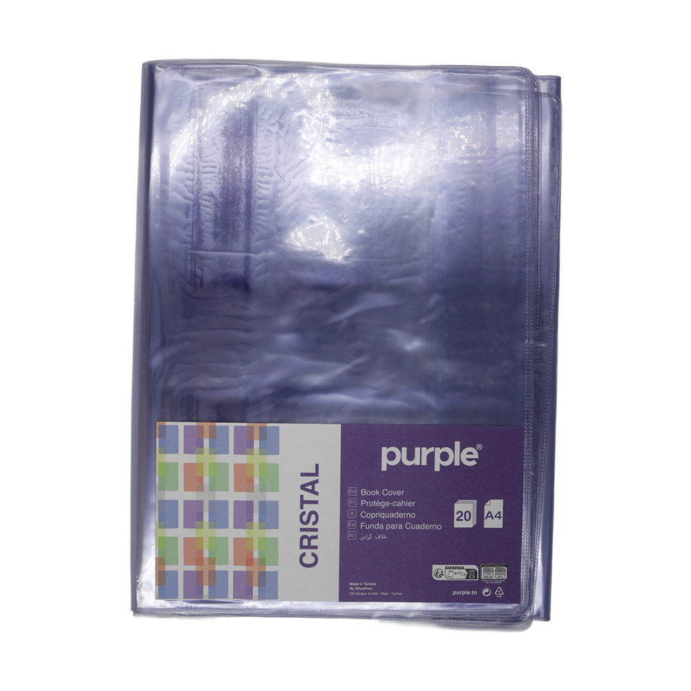 Protège-cahier transparent A4 Officeplast