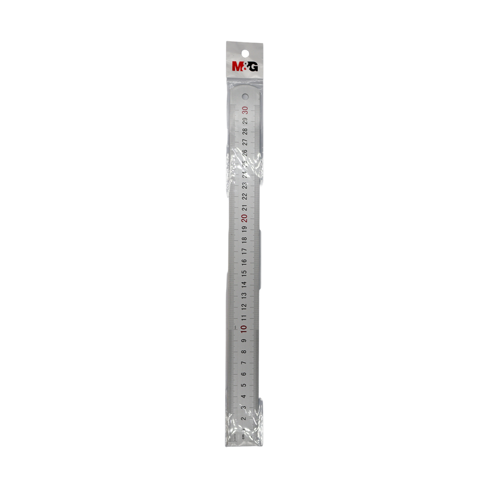 Règle alu 30cm M&G 0484