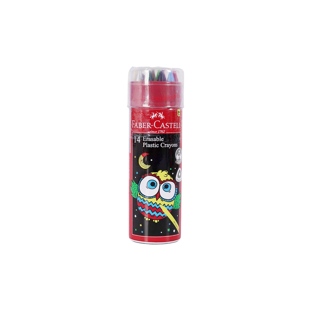 Crayons de couleur plastiques 14 couleurs