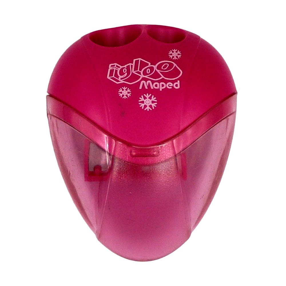 Taille-crayon 2 trous réservoir Maped Igloo
