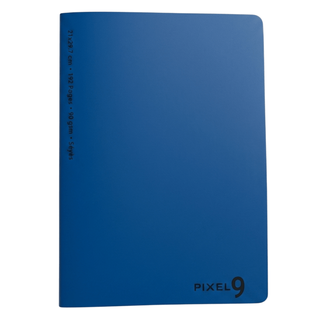 Cahier polypro bleu A4 96 pages 90 g