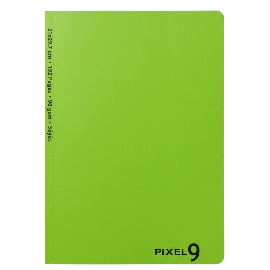 Cahier polypro vert A4 96 pages 90 g