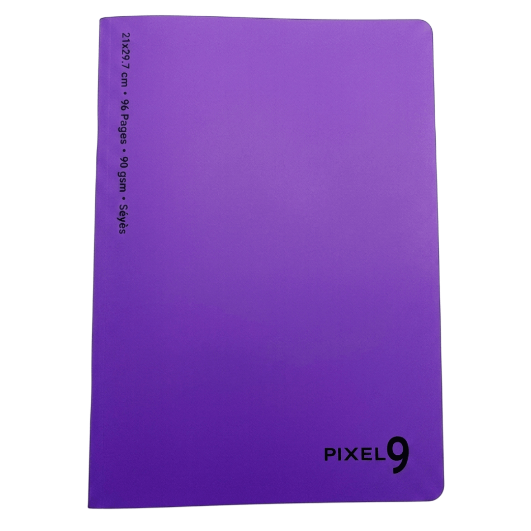 Cahier polypro violet A4 96 pages 90 g