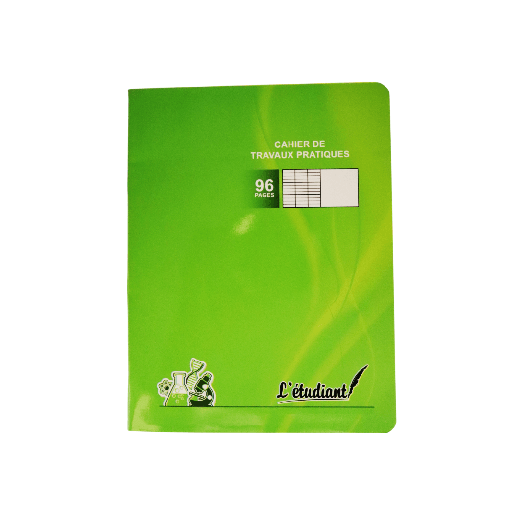 Cahier travaux pratiques petit format 96 pages