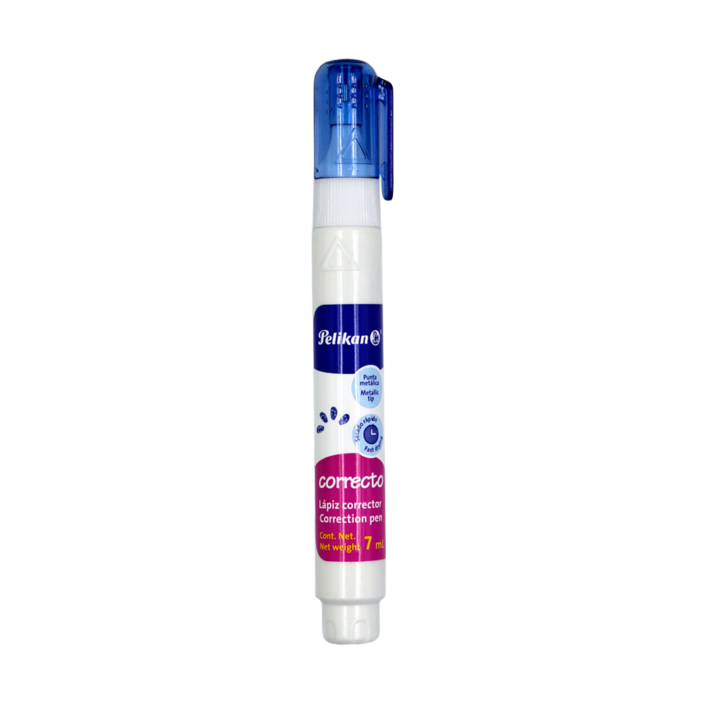 Blanco correcteur 7ml encre blanche Pelikan