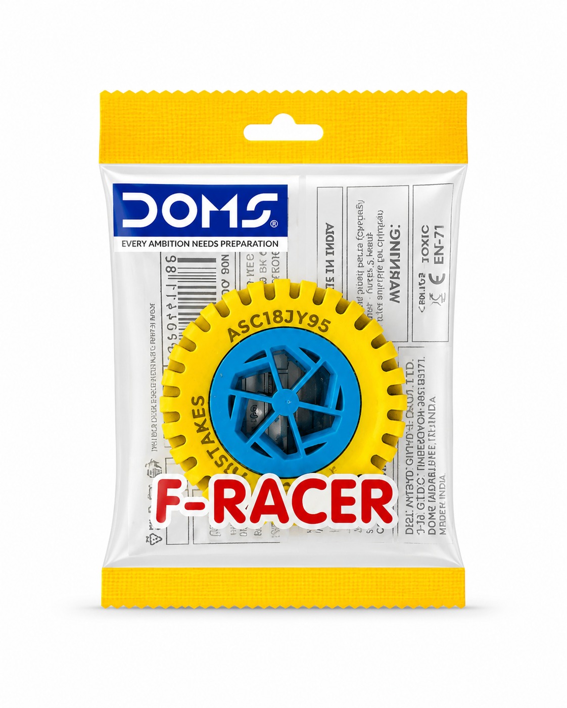 Gomme en forme de roue